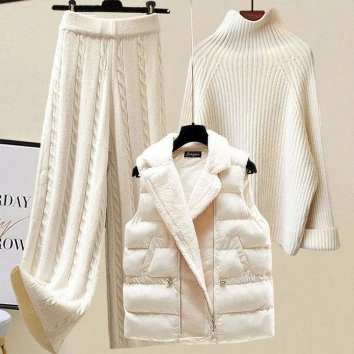 Kate - Conjunto tres piezas de cachemira