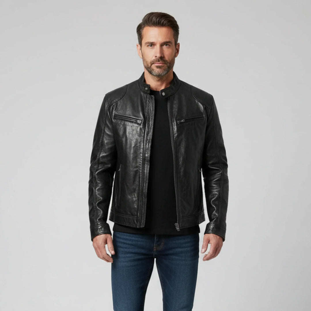 Rafael | Chaqueta de Cuero Elegante