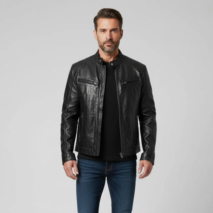 Rafael | Chaqueta de Cuero Elegante