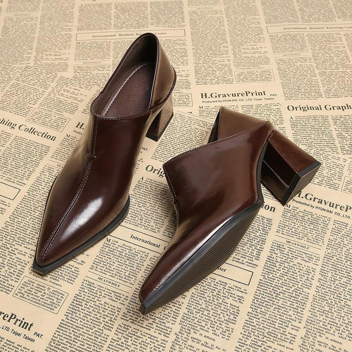 Lisa™  LEATHER HEELS